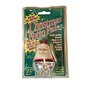 Vintage Christmas Lotto Pals Never Opened